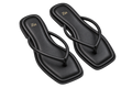 Minimal Thong Slides, matching left and right pair in Black